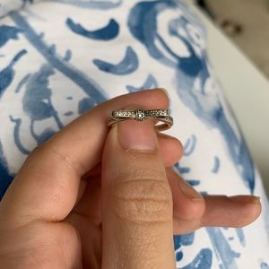 Pandora Sparkling Bow Ring